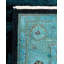 Tapis noir / bleu 3 pi 1 po x 17 pi 9 po One-of-a-Kind Cyonna