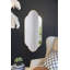 Miroir mural avec bords entaillés