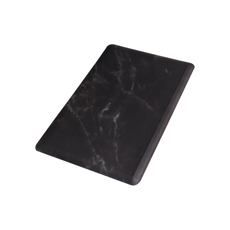 Anti-Fatigue Wellness Mats, Black, Rectangle 1'5" x 2'4"