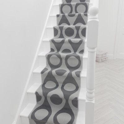 Stair Runner Geometric Shapes Area Rug