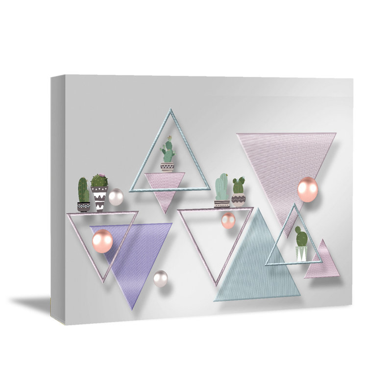 Impression sur toile tendue, H 32 po x l 48 po x P 1,5 po