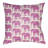 Lolita Elephant Geometric Outdoor Throw Pillow-26994458-26994472