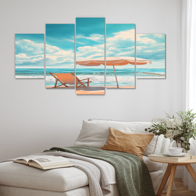 Rhoden - Beach Wall Art Decor 5 Piece