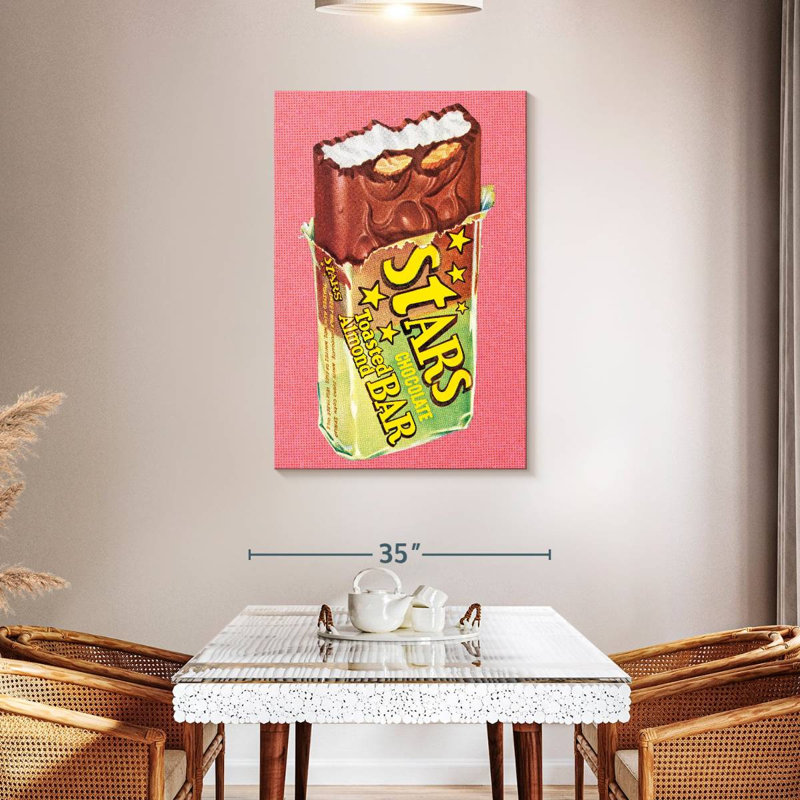 Chocolate Bar, 45" H x 30" W