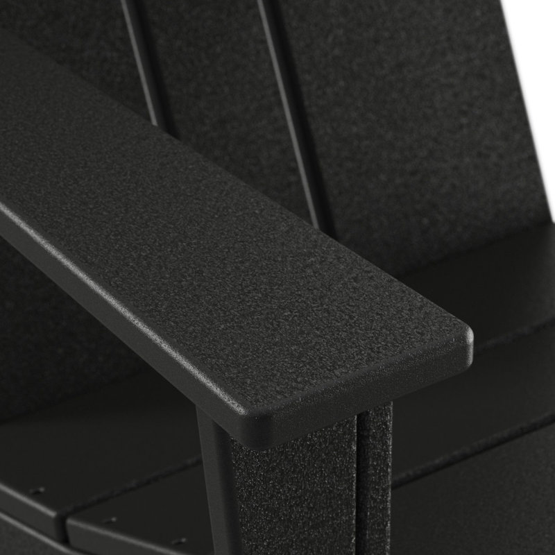 Chaise Adirondack POLYWOOD x AllModern, Noir