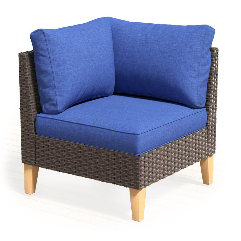 Méridienne d'extérieur Tuule, Bleu