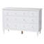 Ensemble de chambre à coucher 4 pièces avec bords festonnés Baxton Studio Roni-517804720