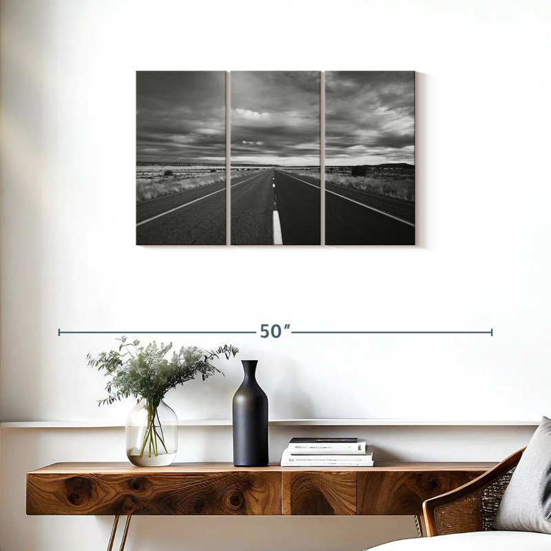Mehar Open Roads, 20" H x 33" W
