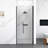 Semi-Frameless Circular Pivot Shower Door-127317933
