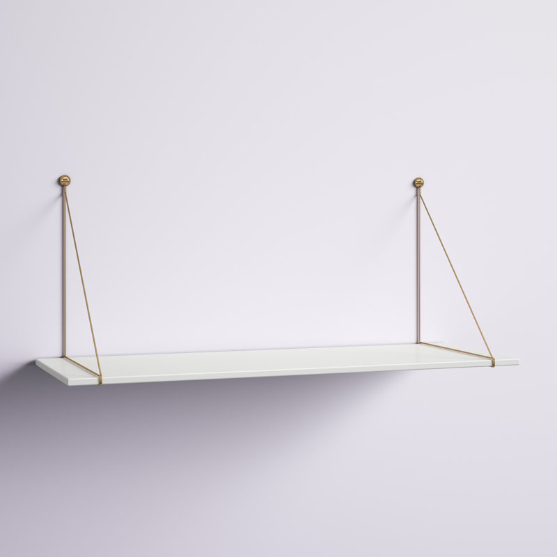 Granita Floating Desk, White