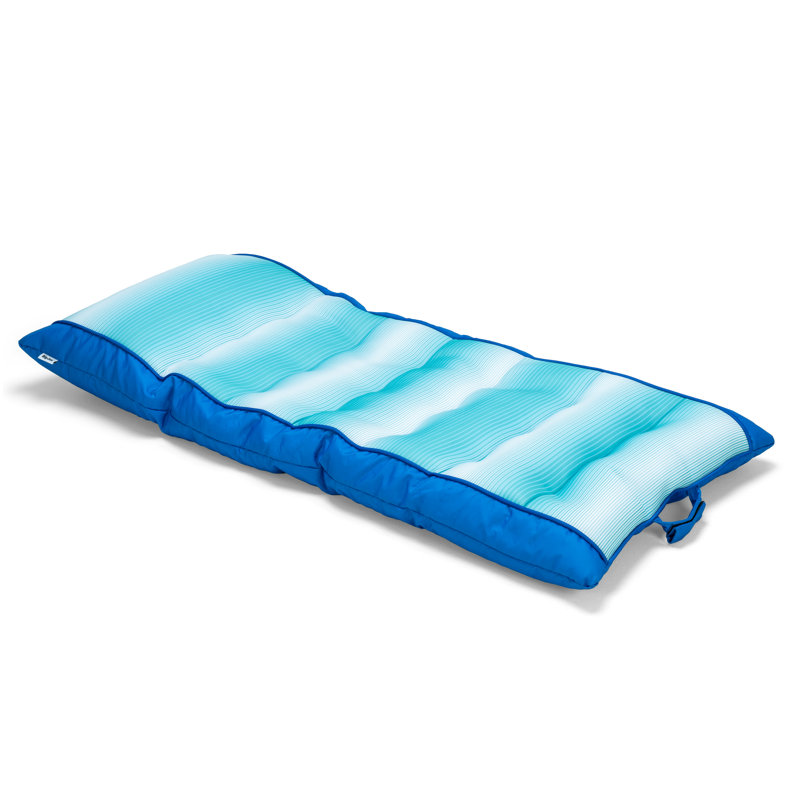 Flotteur et chaise longue Big Joe Kona, Fade turquoise