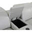 Canapé modulaire inclinable symétrique en cuir italien de 138 po Harwyn-280062808