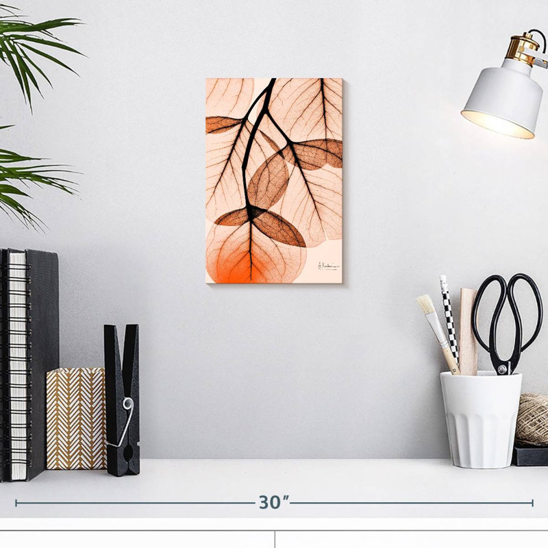 Harnek Orange Eucalyptus I, 12" H x 8" W