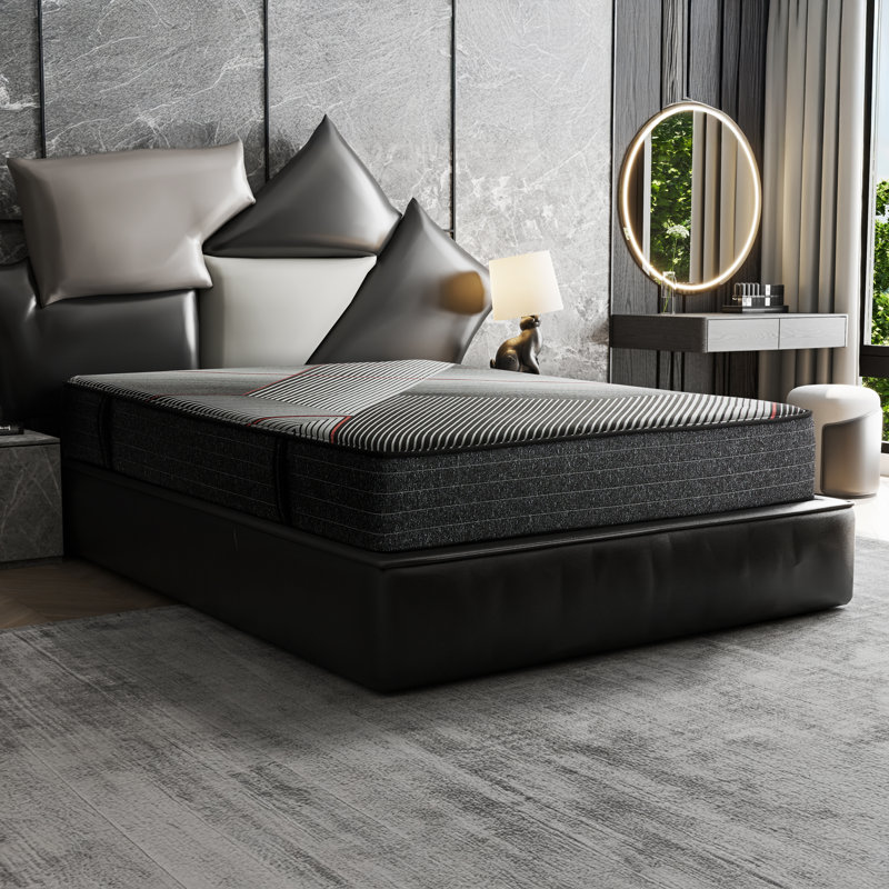 California King Size 11 Inch Gel Memory Foam Hybrid Mattress with Pocket Coils, Cooling & Edge Support, California King, 11"