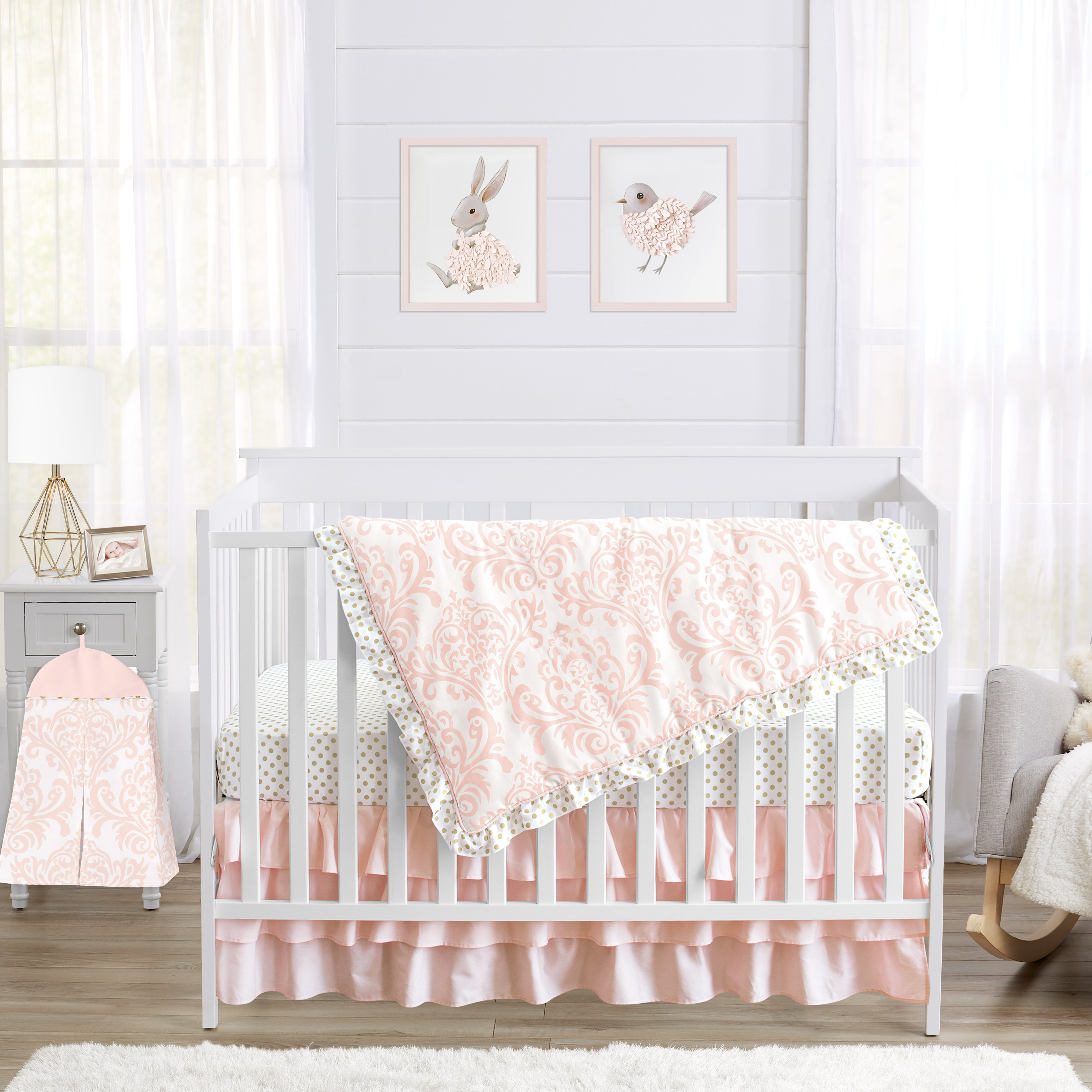 Sweet Jojo Designs Amelia 4 Piece Crib Bedding Set & Reviews | Wayfair