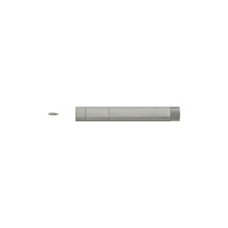 Kick Stop, Brushed Nickel