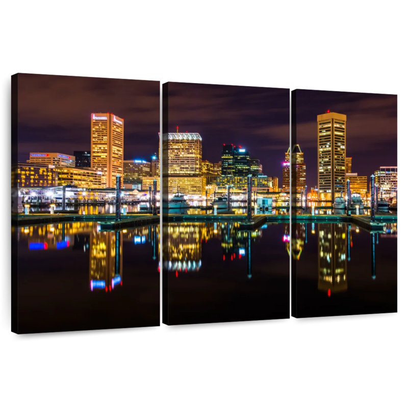 Horizon nocturne de Sirci Baltimore, H 24 po x l 38 po