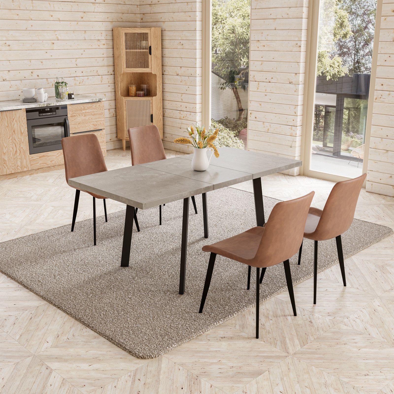 George Oliver Katina 62.9 L x 30.7 W Dining Set & Reviews - Wayfair Canada