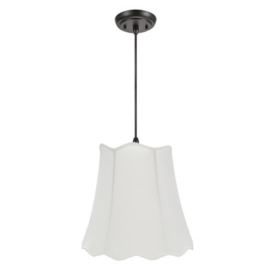 Luminaire suspendu 2 lumières cloche simple Jocelyn