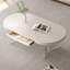 Table basse légère de style crème de luxe