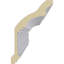 4 3/4"H x 3 1/8"P x 5 3/8"F x 94 1/2"L, (3 7/8" Repeat), Edwards Crown Moulding