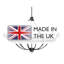Augill 12 - Light Waggon Wheel Chandelier