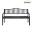 Banc de jardin en acier
