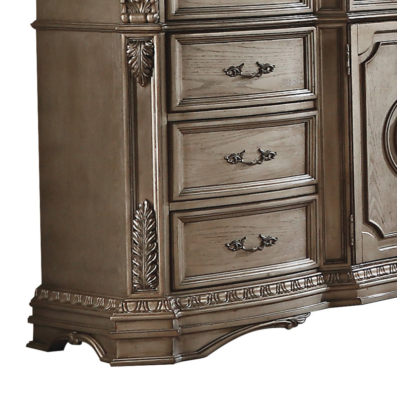 Commode, argent antique