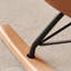 Chaise berçante moderne, moderne et confortable