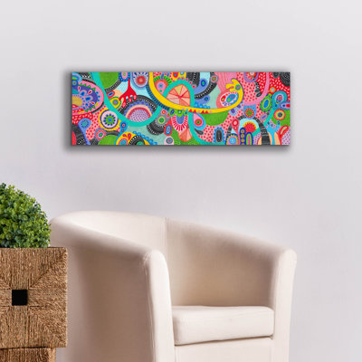 "Epic Graffiti" River Adventures "par Hello Angel, art mural sur toile