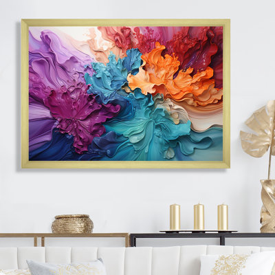 " Rainbow Charm Liquid Tide I "