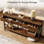 70.8" Console Table with 3 Drawers and Shelves