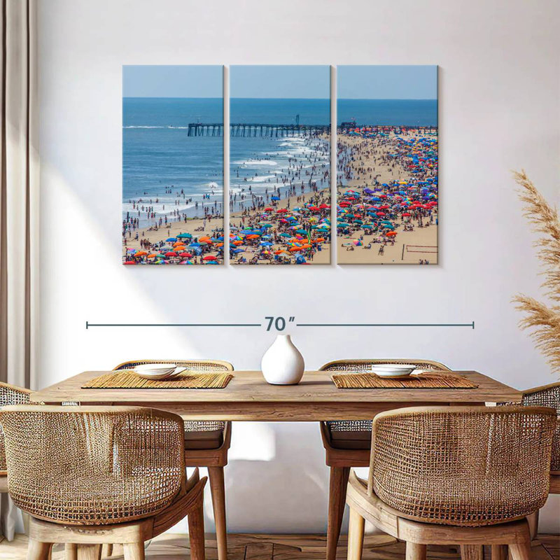 Nicci Ocean City Beach Maryland, 36" H x 57" W