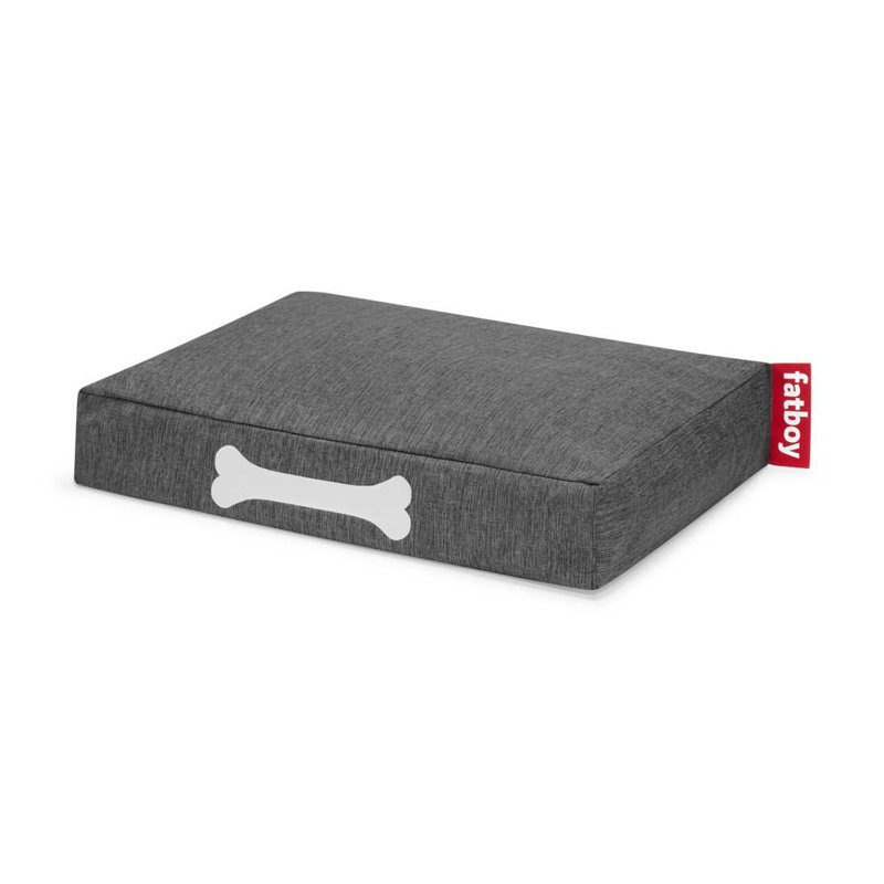 Lit pour chien Doggiel son, Gris roche, Petit (H 5,5 po x l 23,6 po x P 31 po)