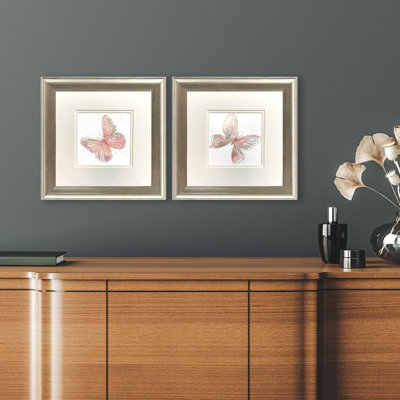 Blush Butterfly S/2