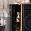 Armoire rétro noire