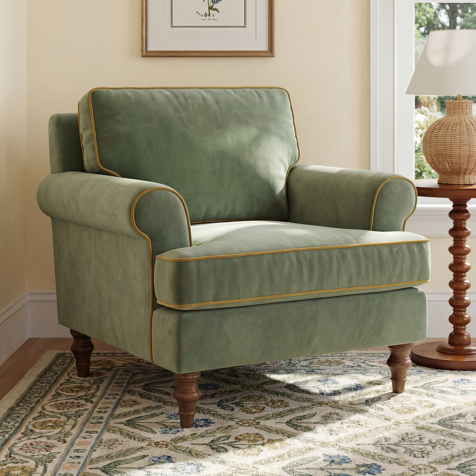 Erin & Ben Co. Upholstered Club Chair