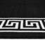 Greek-Key Black White Non-Slip Polypropylene Area Rug — Washable Door Mat & Hallway Runner for Living Room, Kitchen & Bedroom-1864682504