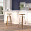 Tabouret de bar de style industriel avec siège pivotant et réglable en hauteur-1830128039