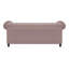 Burks 3 Seater Velvet Sofa-1305899591