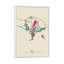 Bali, Indonesia Map by Ayse Deniz Akerman - Print on Canvas-1924191364-1924191362