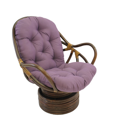 Bilyeu Upholstered Swivel Armchair
