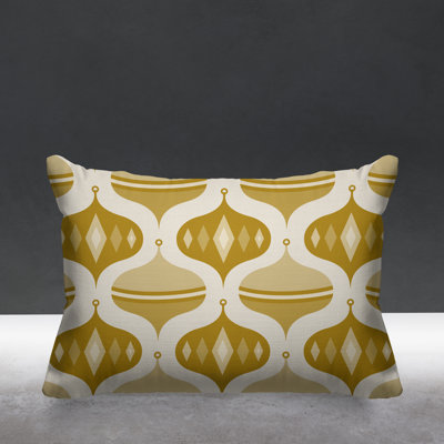 Outdoor Reversible Throw Pillow