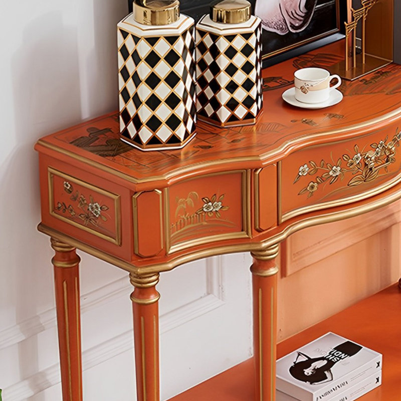 Console Retro Luxury, Orange