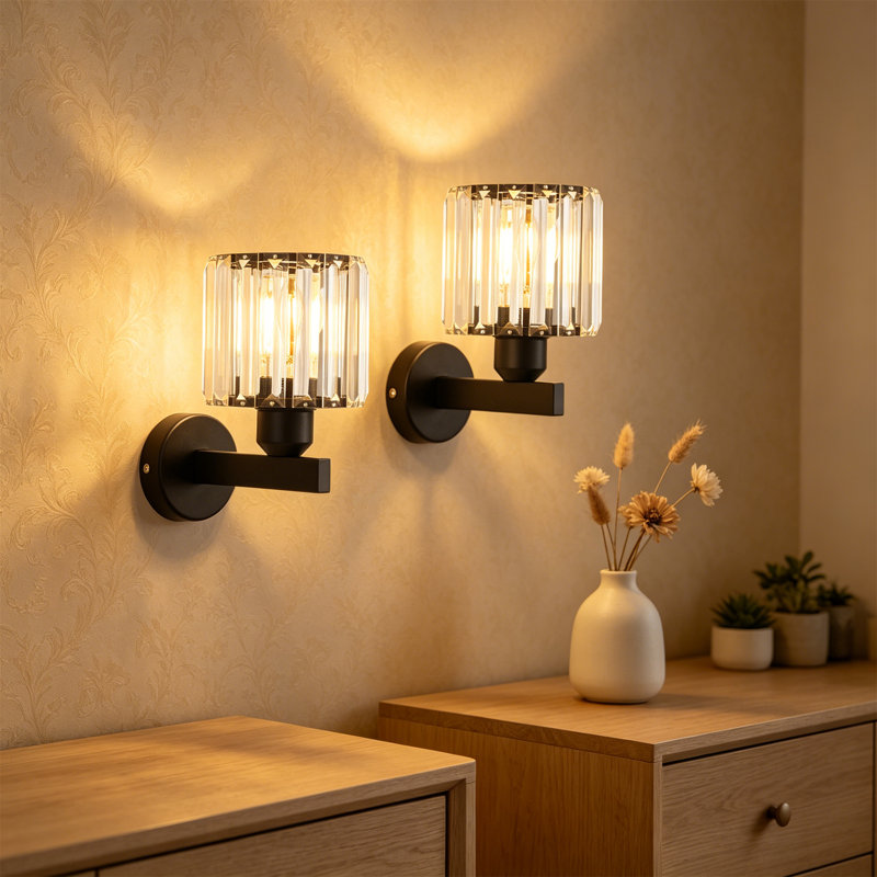 Wall Sconce, Black