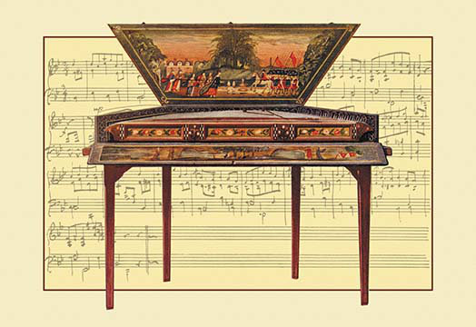 « dulcimer » par theodore thomas, impression encadrée