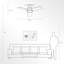  Ventilateur de plafond standard à DEL à 3 pales 32 po avec ensemble d'éclairage et télécommande-232221012-207201557-207201555