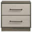 Table de chevet 2 tiroirs Edmondson