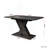 Dining Table, Multifunctional Extendable Console Table With Sturdy X-Base