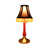 Base rouge Ruby/abat-jour noir est en rupture de stock